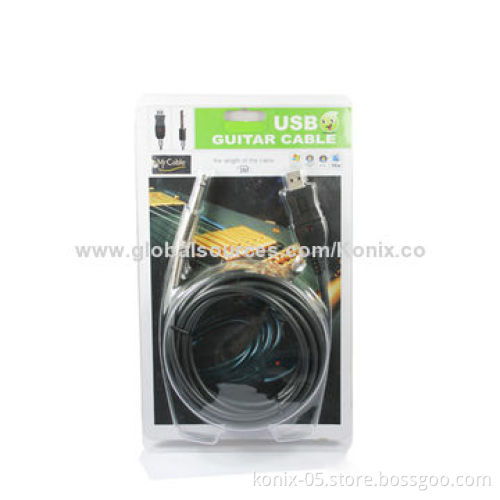 3m USB guitar link cable, from Chinese manufacturer